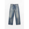 SUNFLOWER WELL WORN BLUE WIDE TWIST JEANS